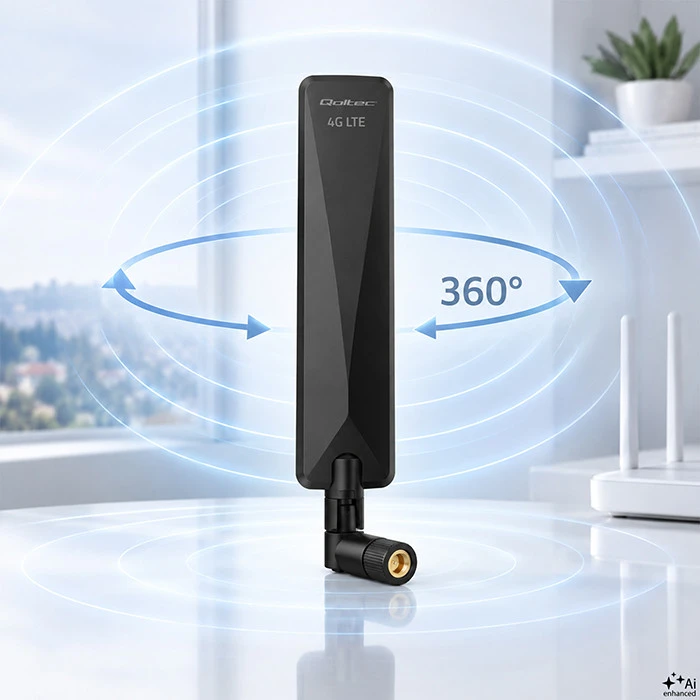QOLTEC 57018 4G LTE antena, daugiakryptė 7dBi vidinė