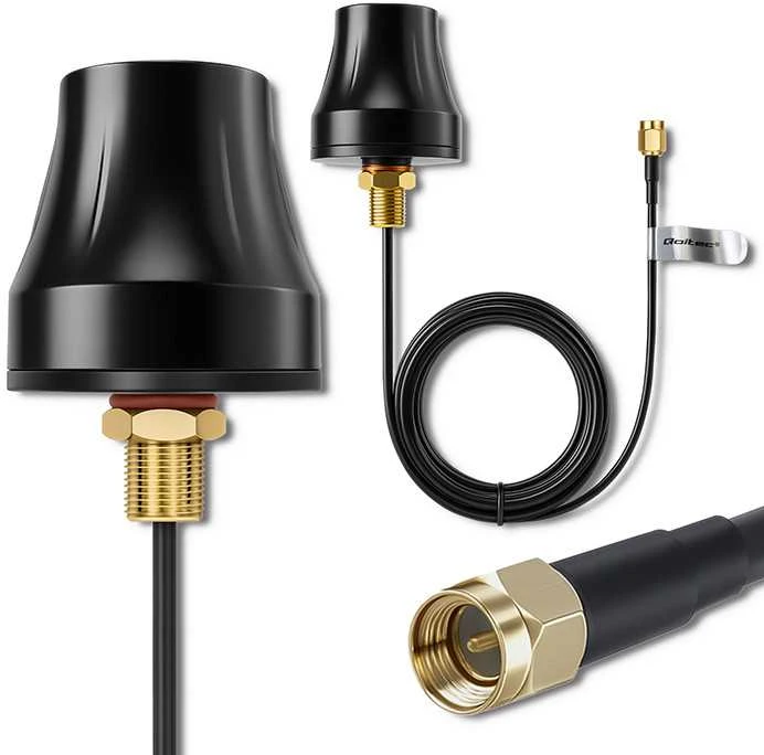 QOLTEC 57037 4G LTE omnidirectional antena DUAL 5dBi Outdoor