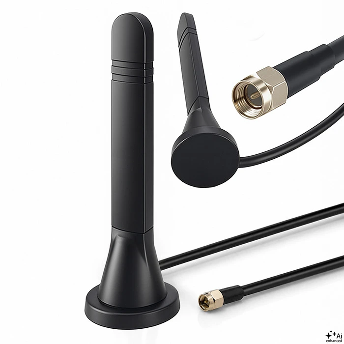 QOLTEC 57033 5G LTE daugiakryptis DUAL 8dBi vidinis