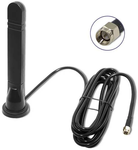 QOLTEC 57033 5G LTE daugiakryptis DUAL 8dBi vidinis