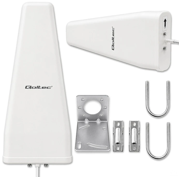 QOLTEC 57032 Antenna 5G LTE DUAL 14 dBi Outdoor