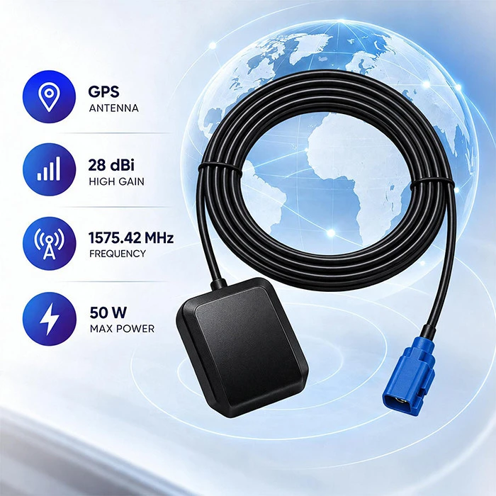 QOLTEC 57038 Antenna GPS 28dBi Outdoor