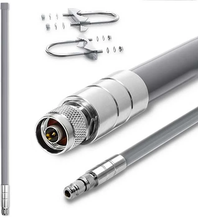 QOLTEC 57026 LoRa Antenna 10dBi Outdoor