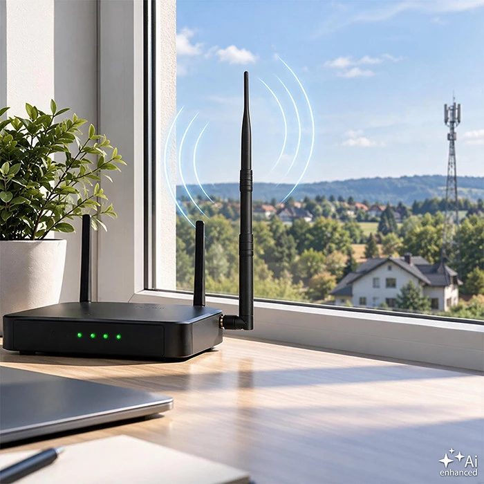 QOLTEC 57012 Antenna Wi-Fi 2.4G 9dBi