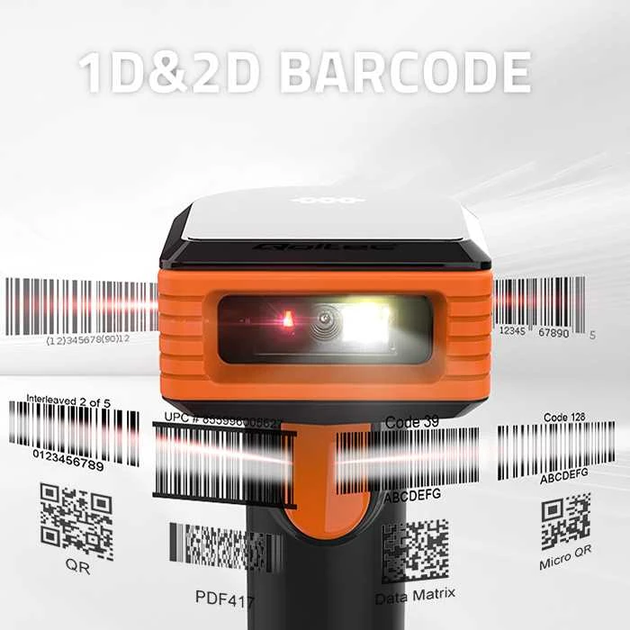 QOLTEC 50878 belaidė 1D 2D brūkšninių kodų skaitytuvo prijungimo stotelė