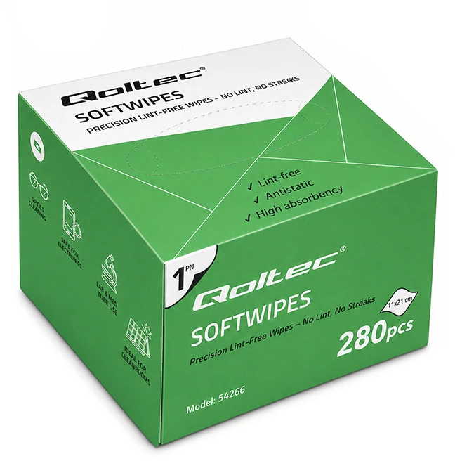 QOLTEC 54266 Qoltec Dustless servetėlės šviesolaidžiams