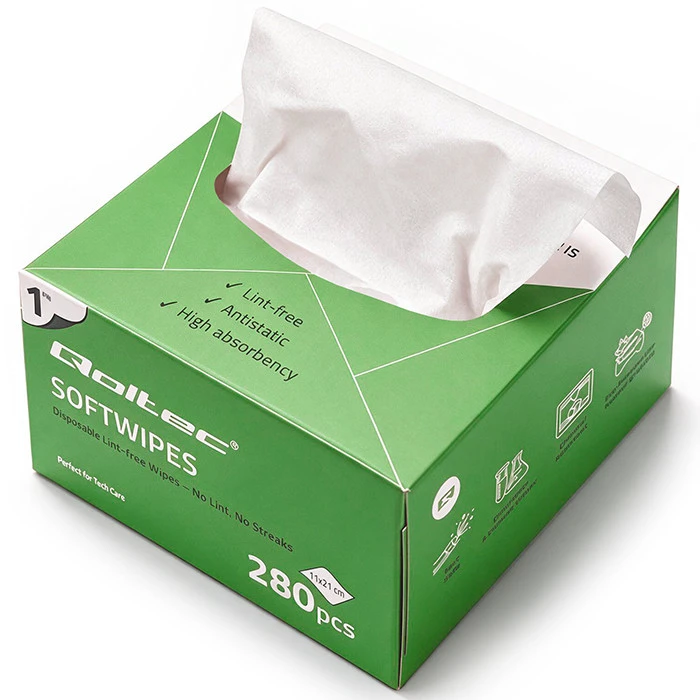 QOLTEC 54266 Qoltec Dustless servetėlės šviesolaidžiams
