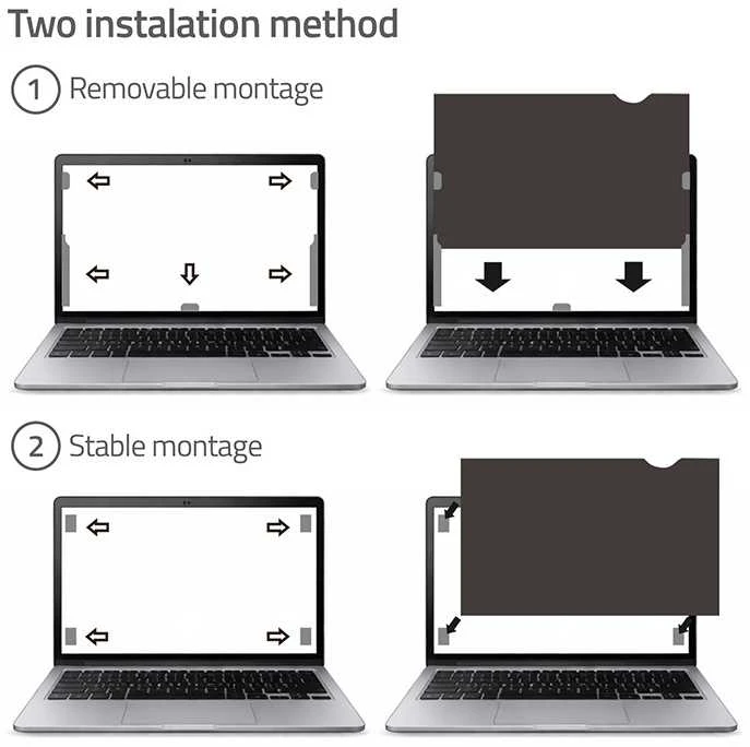 QOLTEC 51070 Qoltec Privatizuojantis filtras RODO do MacBook Pro Retina (2012-2015) 15,4