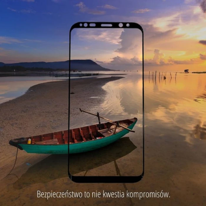 QOLTEC 51580 Qoltec grūdinto stiklo ekrano apsauga, skirta Xiaomi Mi Max 2 | Juodas