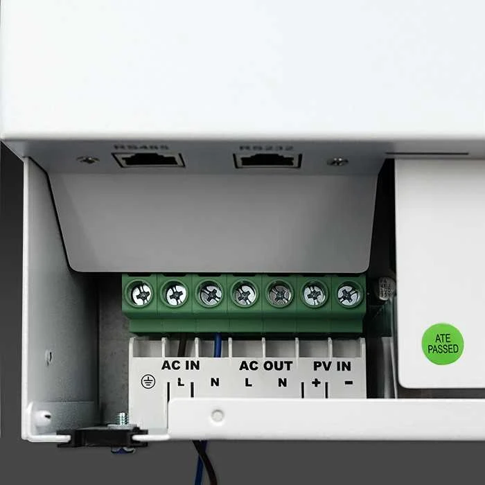 Qoltec Hybrid Off-Grid saulės keitiklis 3,5kVA| 3,5 kW | 100A | MPPT | LCD | BMS | Sine
