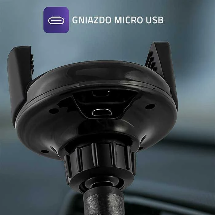 QOLTEC 51226 Qoltec belaidis indukcinis įkroviklis 5V 5W 2A Micro USB