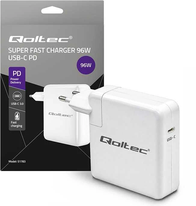 Qoltec Super Fast USB-C 96W įkroviklis
