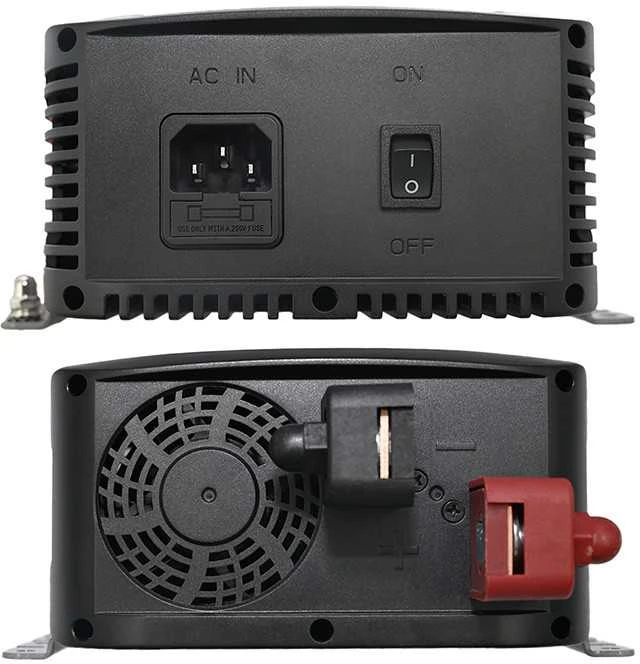 QOLTEC 51958 Smart Monolith įkroviklis LiFePO4 AGM GEL SLA akumuliatoriams / 10A / 12V