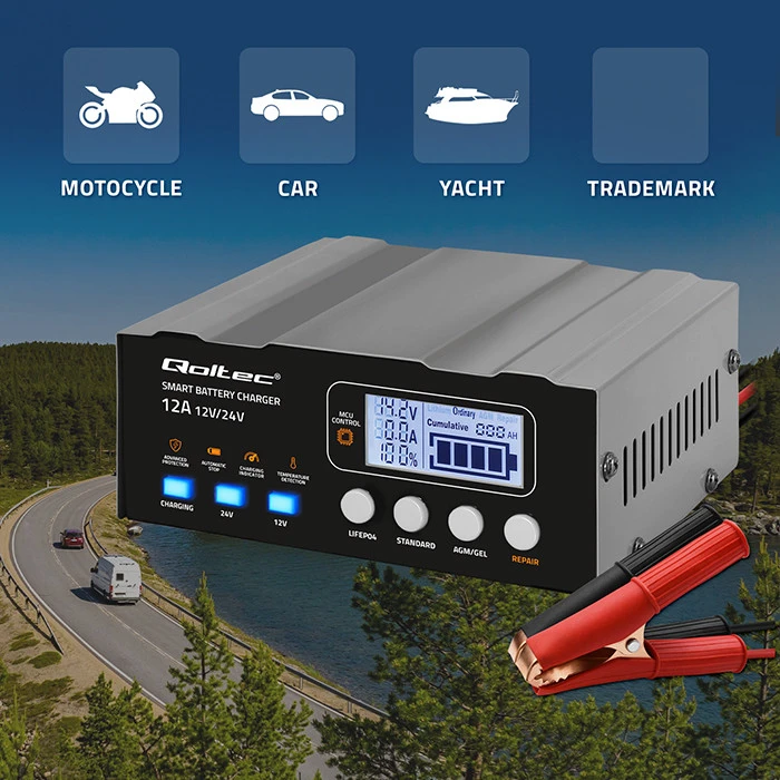 Qoltec 12v-12,6v-24v 52491