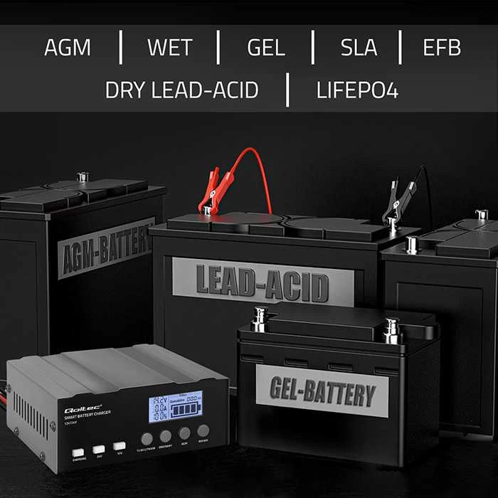 Qoltec 12v-12,6v-24v 52491