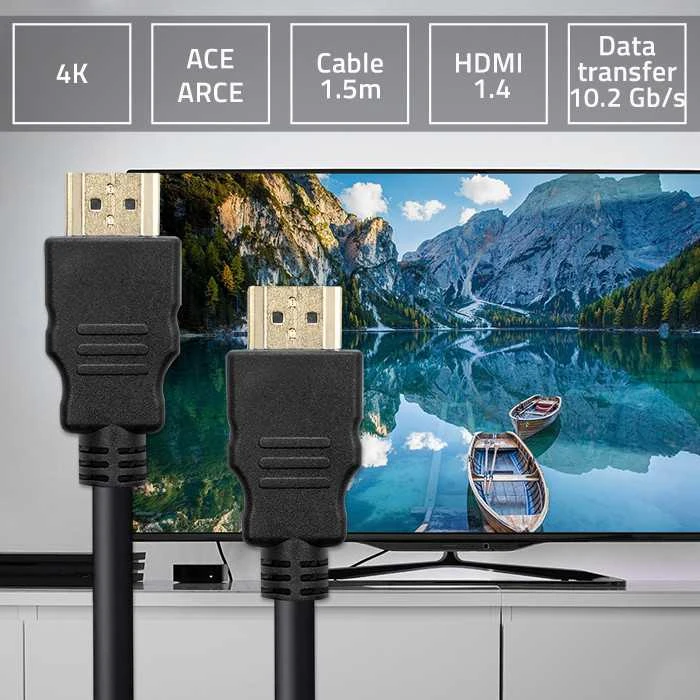 QOLTEC 50408 Qoltec HDMI Cable A male HDMI A male 1.5m