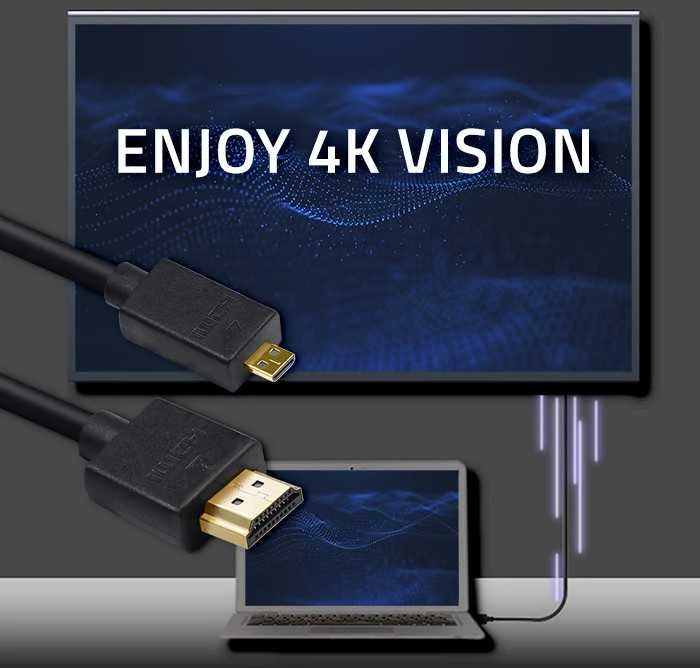 QOLTEC 50510 Qoltec Cabel HDMI A male Micro HDMI D male 1.5m