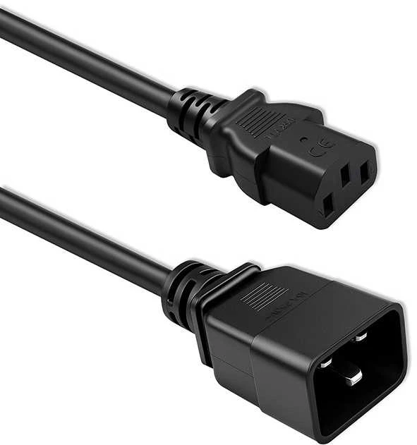 QOLTEC 53991 kintamosios srovės maitinimo kabelis UPS C20/C13 1,2 m