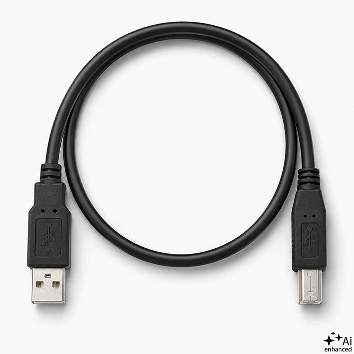 QOLTEC 50394 Qoltec kabelis USB 2.0 A tipo kištukas USB B kištukas 0,5 m