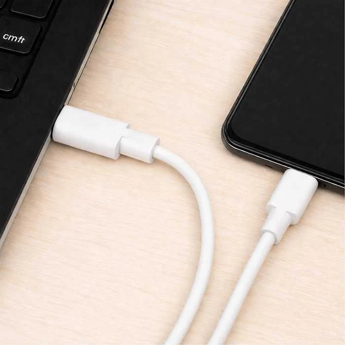 QOLTEC 52346 USB 2.0 kabelis C tipo kištukas USB 2.0 C tipo kištukas 2m Baltas