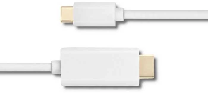 QOLTEC 50415 Qoltec DisplayPort Alternatyvus režimas USB 3.1 CM / HDMI AM | 4Kx2K | 2 m