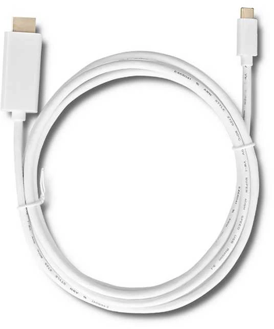 QOLTEC 50415 Qoltec DisplayPort Alternatyvus režimas USB 3.1 CM / HDMI AM | 4Kx2K | 2 m