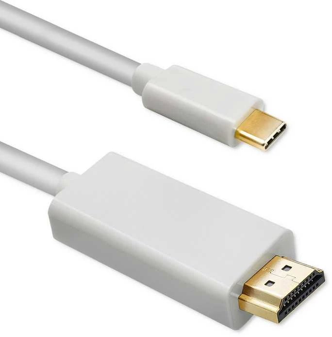 QOLTEC 50414 Qoltec DisplayPort alternatyvus režimas USB 3.1 CM / HDMI AM 4Kx2K 1m