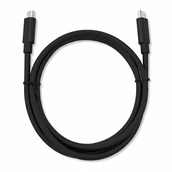 QOLTEC 52350 USB 3.1 tipo C kištukinis kabelis USB 3.1 tipo C kištukinis 1,4 m Juodas