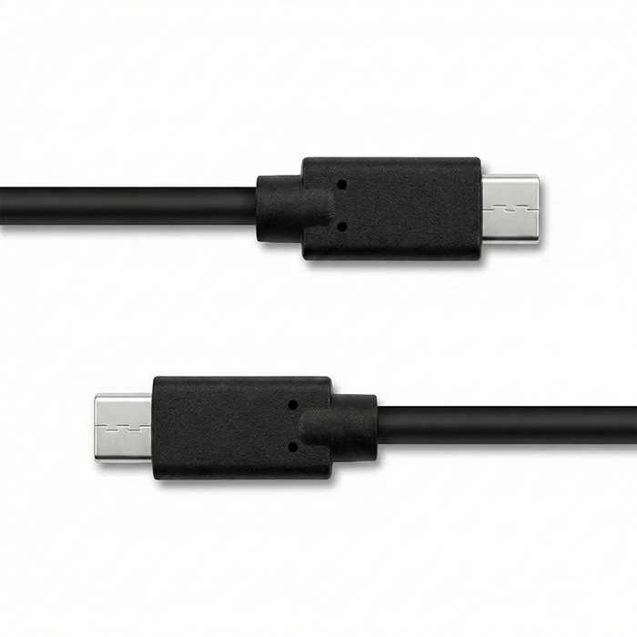 QOLTEC 52353 USB 3.1 type C male cable USB 3.1 type C male 3m Juodas