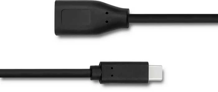 QOLTEC 50485 kabelis USB 3.1 tipo C vyriškas USB 3.0 A moteriškas 0,2 m