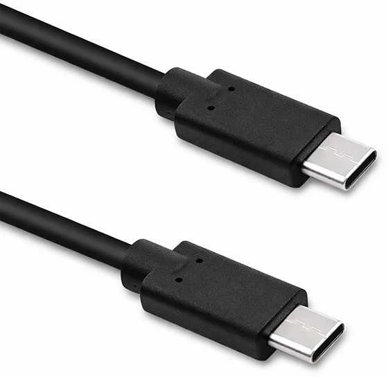 QOLTEC 52353 USB 3.1 type C male cable USB 3.1 type C male 3m Juodas