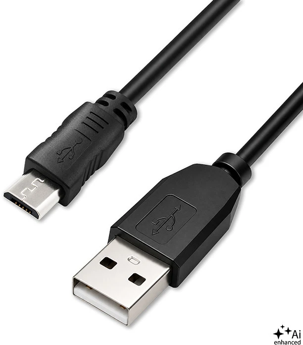 QOLTEC 50521 kabelis USB 2.0 kištukas / mikro USB kištukas
