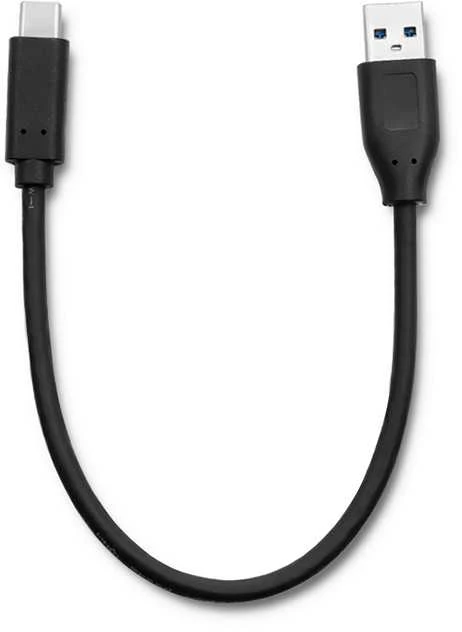 QOLTEC 50420 kabelis USB 3.1 C tipo kištukas USB 3.0 A kištukas 0,25 m