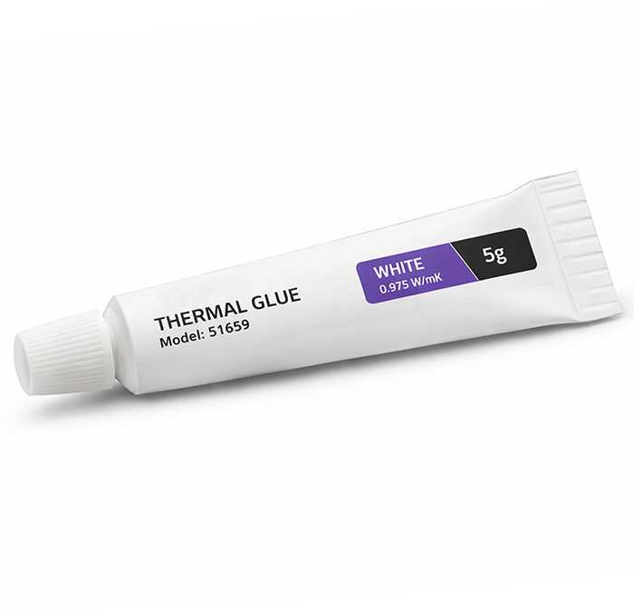 QOLTEC 51659 Qoltec terminiai klijai 0,975 W/m-K | 5g | baltas