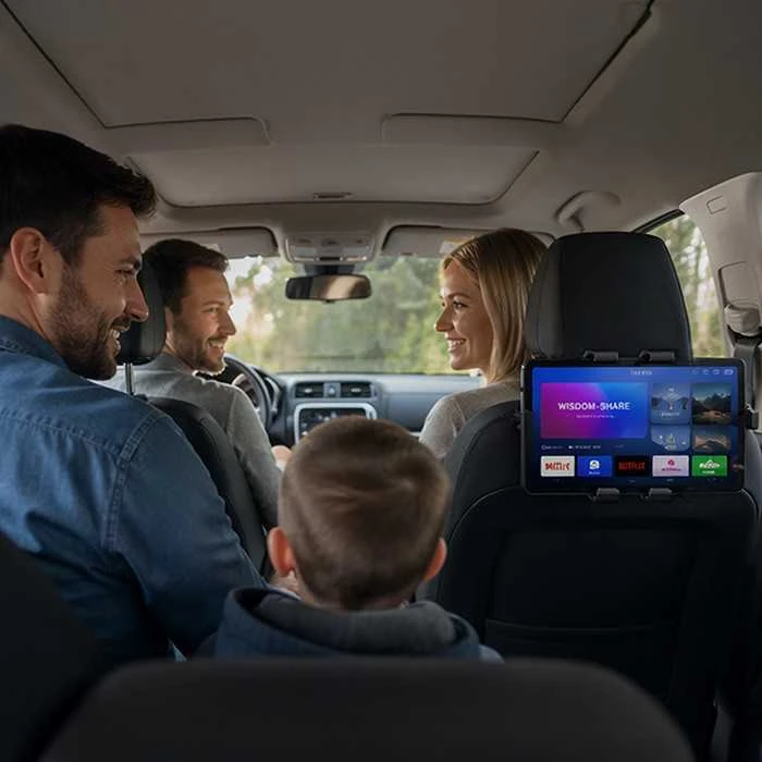 QOLTEC 51224 Automobilinis laikiklis planšetiniam kompiuteriui 7-10,1 colio priekinio stiklo laikiklis