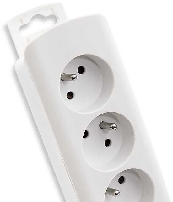 QOLTEC 50278 Maitinimo juosta 6 lizdai 1,8m Baltas