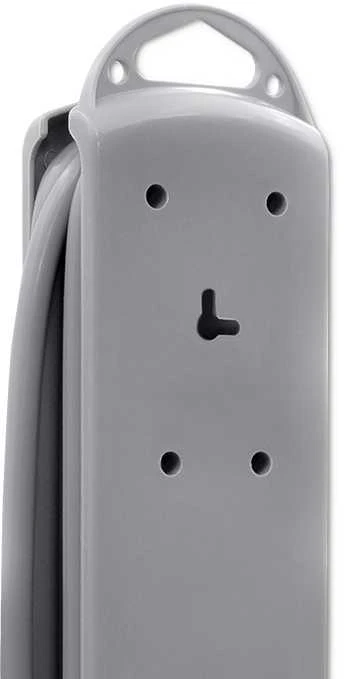 QOLTEC 50199 Apsauga nuo viršįtampių 6 lizdai 5m