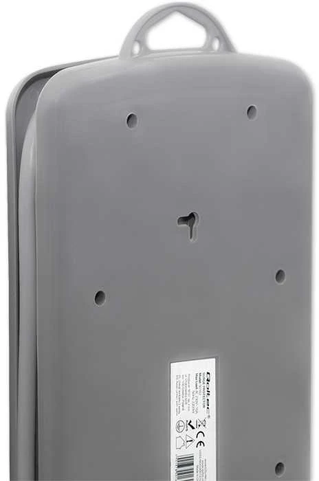 QOLTEC 50162 Apsaugos nuo viršįtampių Quick Switch 8 lizdai pilka 2,5m