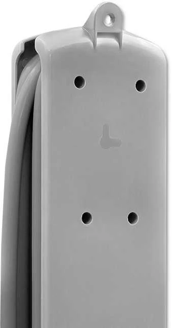 QOLTEC Apsauga nuo viršįtampių Quick Switch 5 lizdai 1.8m pilka