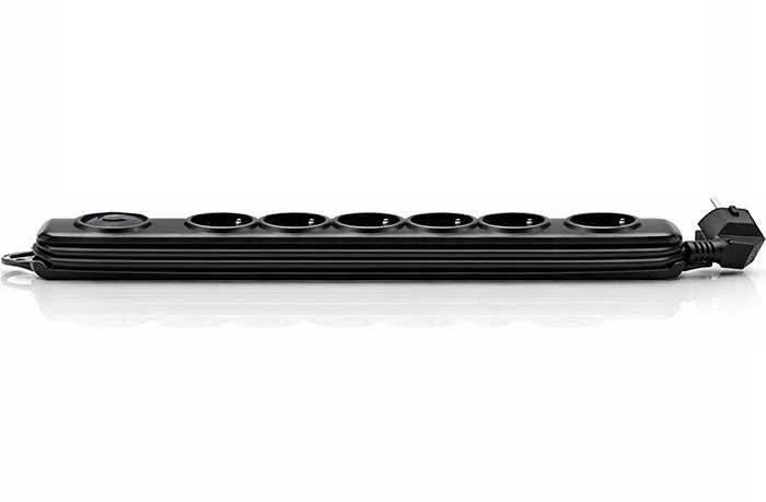 QOLTEC 50112 Surge Protector 6 maitinimo lizdas 3,0m