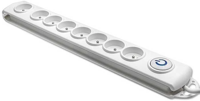 QOLTEC 50293 Apsauga nuo viršįtampių 8 lizdai 1,5m