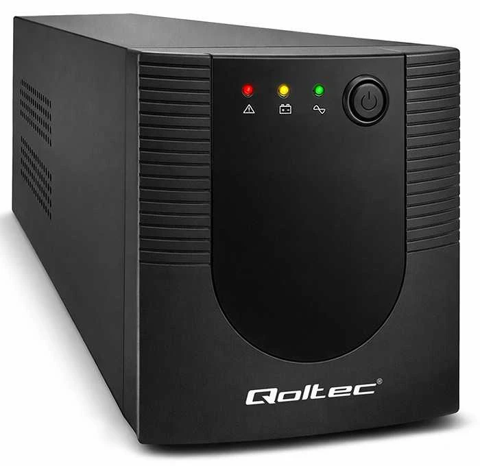 QOLTEC 53775 nepertraukiamo maitinimo linijos interaktyvus monolitas 1200VA 720W