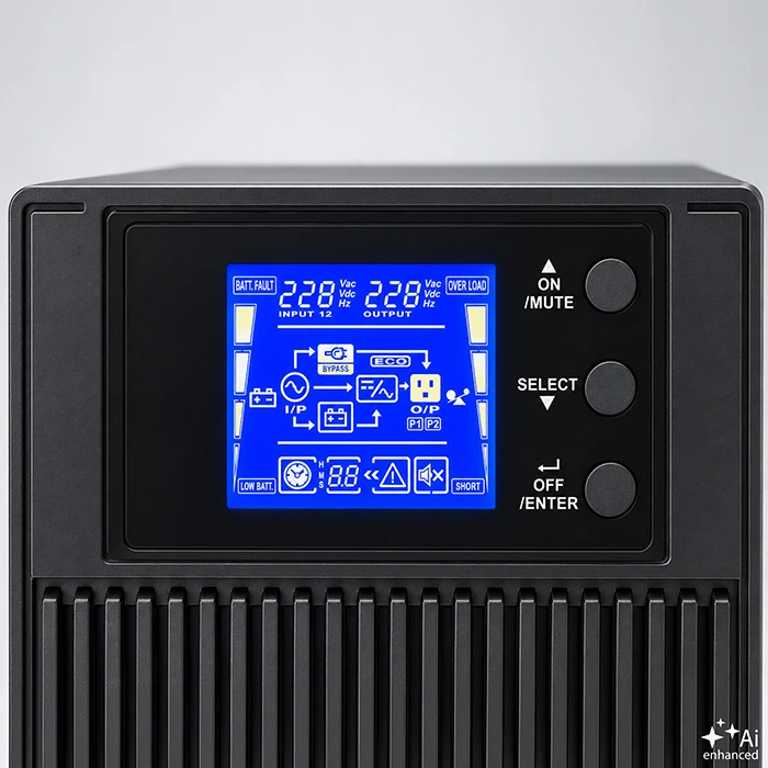 Maitinimo šaltinis Qoltec 53042 (MT, 1000VA)
