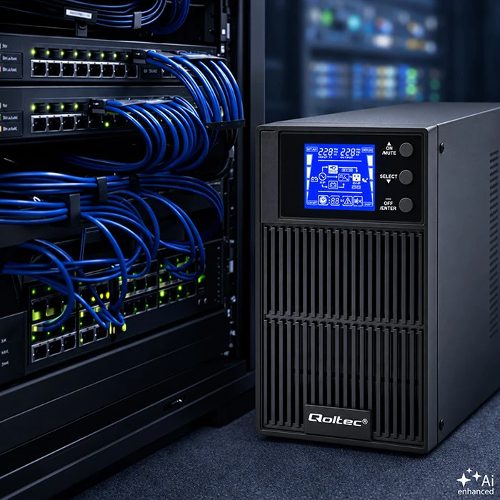 Maitinimo šaltinis Qoltec 53042 (MT, 1000VA)