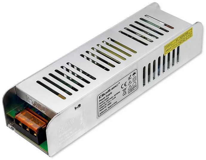 QOLTEC 50965 Qoltec LED tvarkyklė IP20 150W 12V 12.5A Slim
