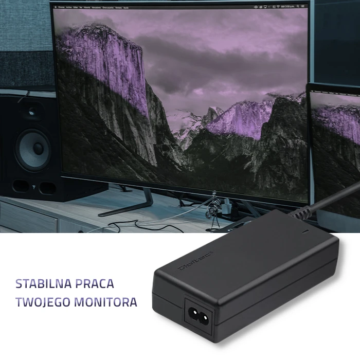 QOLTEC 51775 AC adapter for monitorius LG 40W 19V 2.1A 6.5 4.4