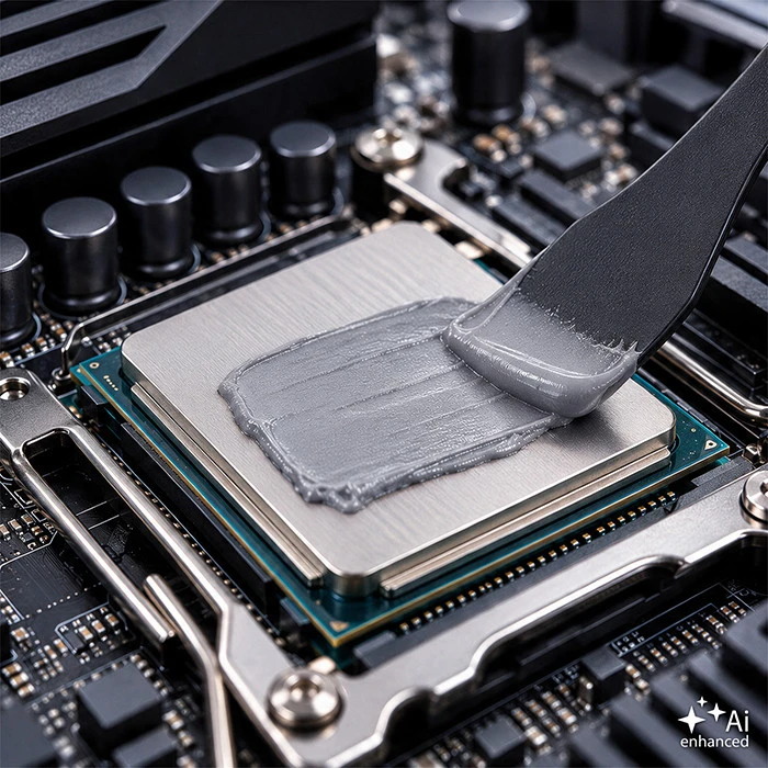 Qoltec Aukšto laidumo pasta | Terminė masė Thermal Putty 10 W/m-K | 10 g | Pilka