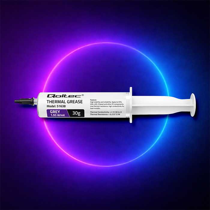 QOLTEC 51638 Qoltec Thermal paste 1.93 W/m-K 30g pilkas