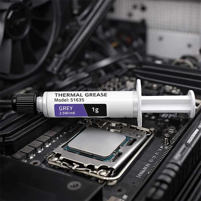 QOLTEC 51635 Thermal paste 2.5W/m-K 1g pilkas