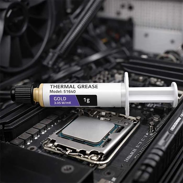 QOLTEC 51640 Thermal paste 3.05W/m-K 1g auksinis